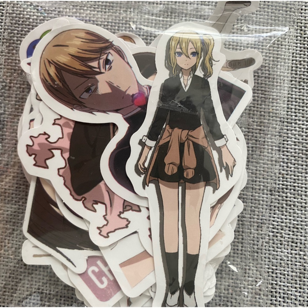 Love is War - anime stickers, waterproof